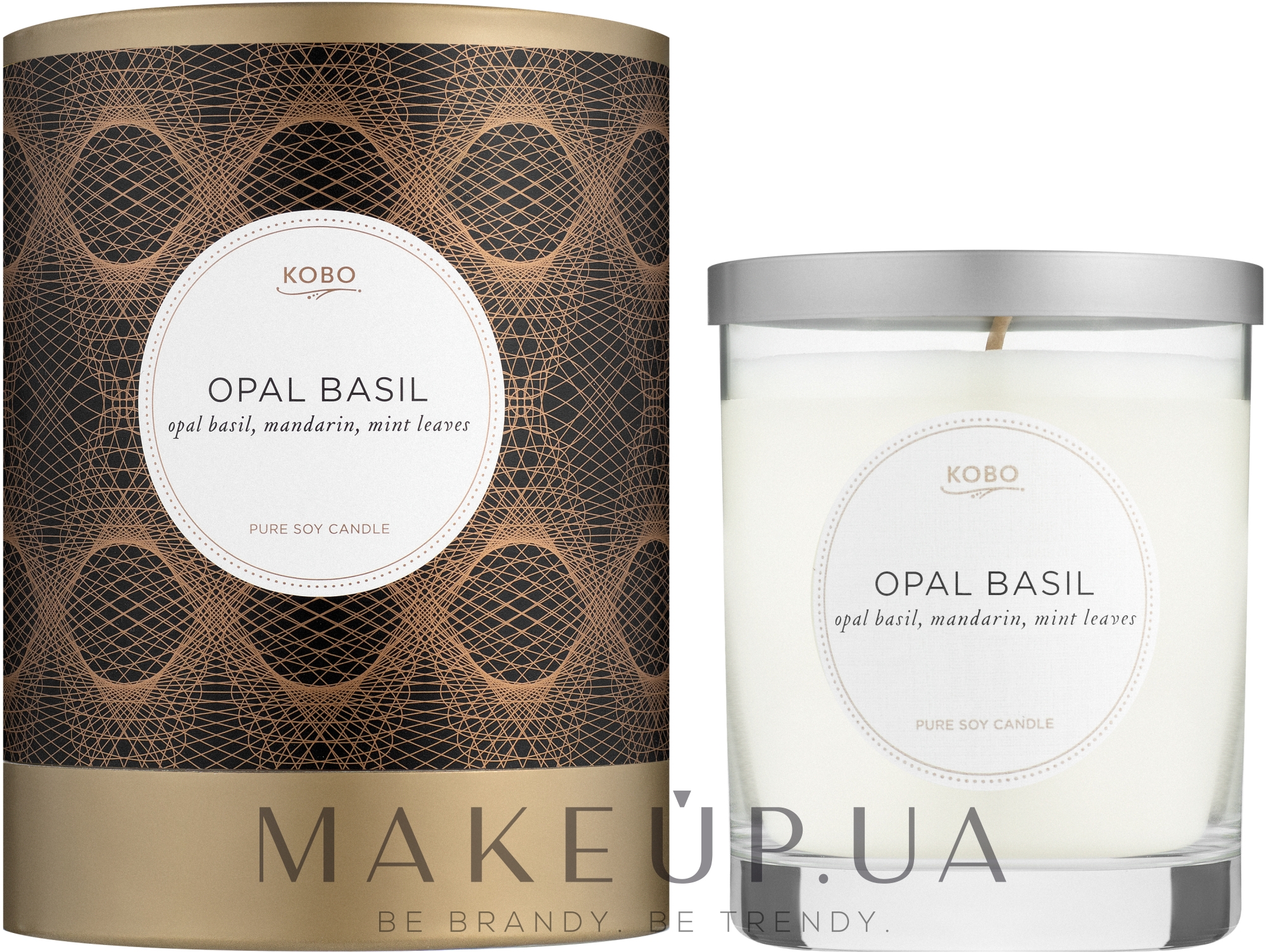 Kobo Opal Basil - Ароматична свічка — фото 312g