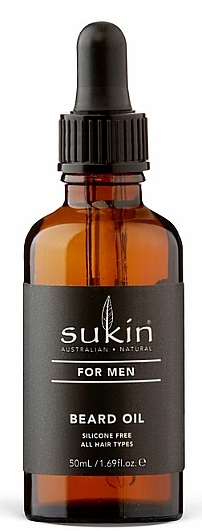 Масло для бороды - Sukin For Men Beard Oil — фото N1