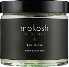 Скраб для тіла "Диня і огірок" - Mokosh Cosmetics Body Salt Scrub Melon & Cucumber — фото N2