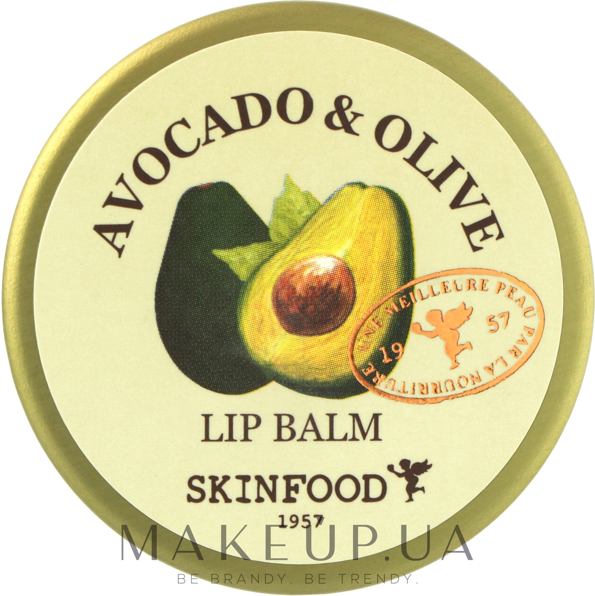 Бальзам для губ с авокадо и оливой - Skinfood Avocado And Olive Lip Balm — фото 12g