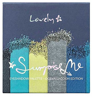 Lovely Surprise Me Eyeshadow Palette Ocean Lagoon Edition