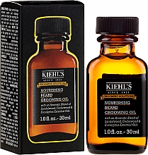 Питательное масло для бороды - Kiehl's Nourishing Beard Grooming Oil — фото N1