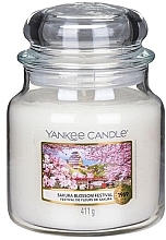 Духи, Парфюмерия, косметика Ароматическая свеча в банке - Yankee Candle Sakura Blossom Festival Candle