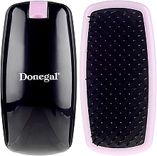 Духи, Парфюмерия, косметика Щетка для волос 1245, черно-розовая - Donegal Hair Brush