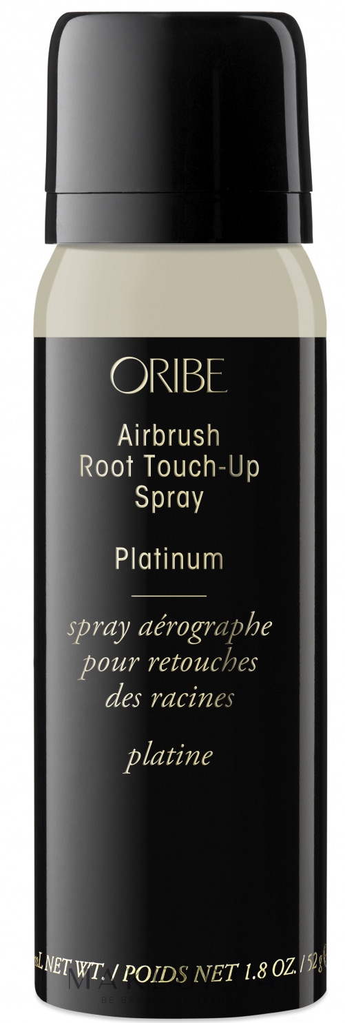 Спрей для зафарбовування прикореневої зони волосся, 75 мл - Oribe Airbrush Root Touch-Up Spray — фото Platinum