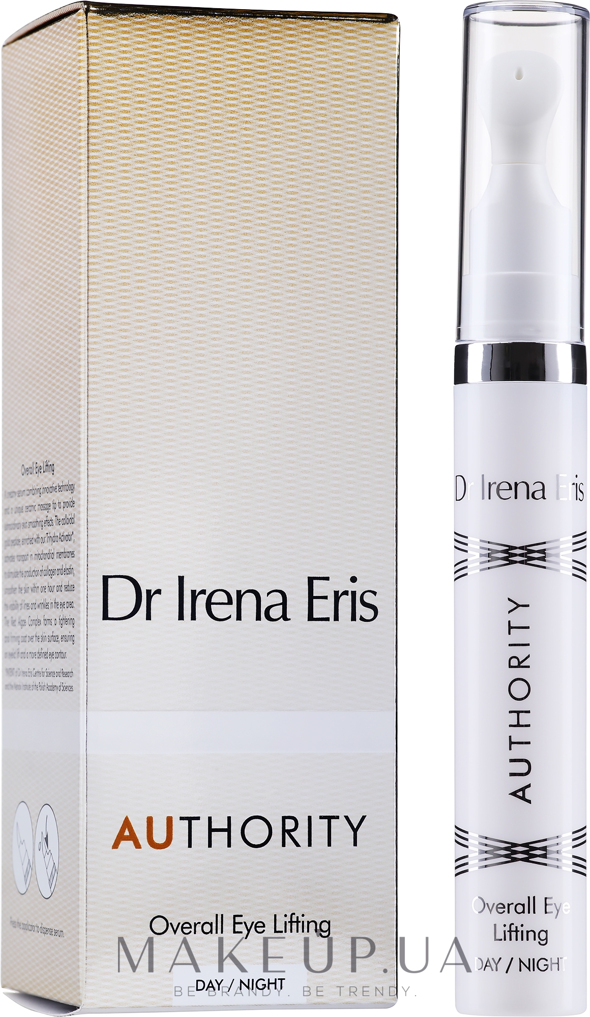 Подтягивающая сыворотка для кожи вокруг глаз - Dr Irena Eris Authority Overall Eye Lifting — фото 15ml