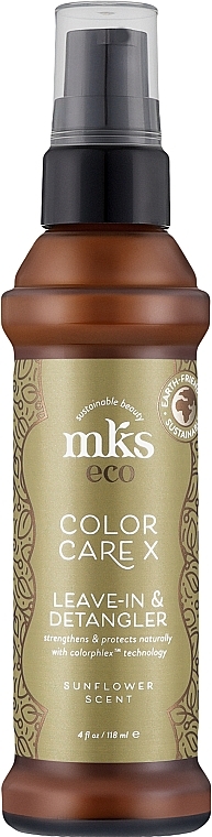 Спрей для фарбованого волосся - MKS Eco Color Care Leave-in Detangler Sunflower Scent — фото N1