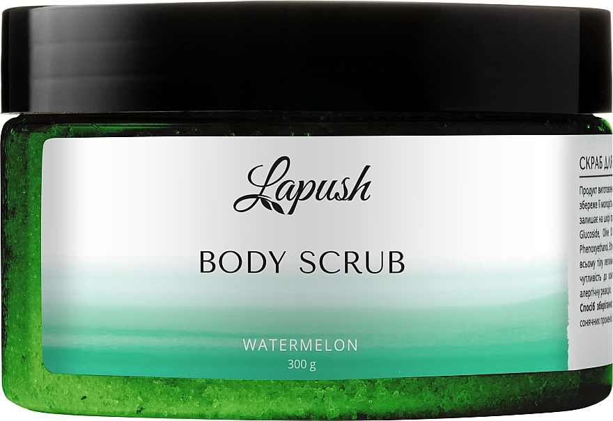 ПОДАРУНОК! Скраб для тіла "Кавун" - Lapush Watermelon Body Scrub — фото N1