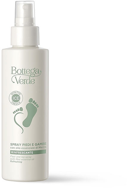 Спрей для ног с эфирным маслом мяты - Bottega Verde Foot And Leg Spray — фото N1