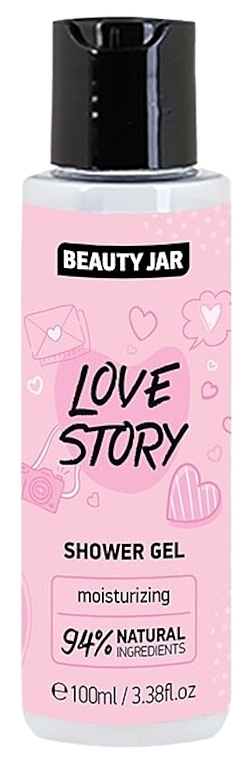 Гель для душу "Love Story" - Beauty Jar Moisturizing Body Wash — фото N1