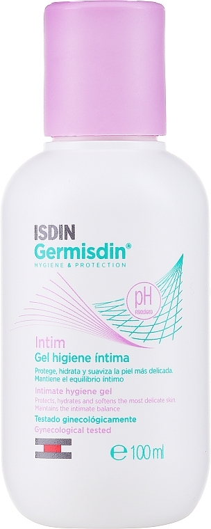 Крем-гель для щоденної інтимної гігієни - Isdin Germisdin Intimate Hygiene Gel — фото N1