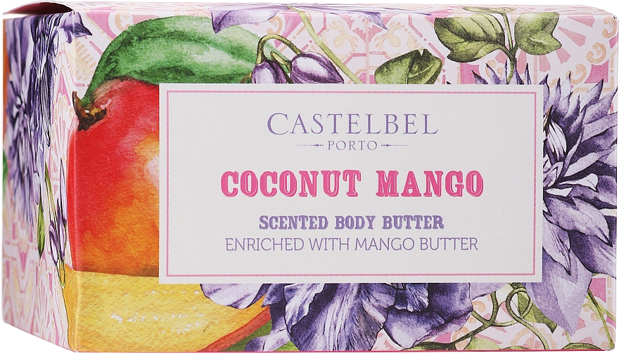 Масло для тела - Castelbel Smoothies Coconut Mango Body Butter  — фото N2