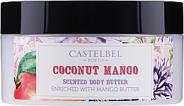 Парфумерія, косметика Олія для тіла - Castelbel Smoothies Coconut Mango Body Butter