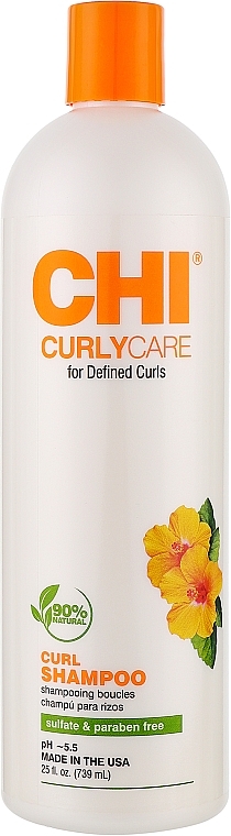 Шампунь для кучерявого та в'юнкого волосся - CHI Curly Care Curl Shampoo — фото N2