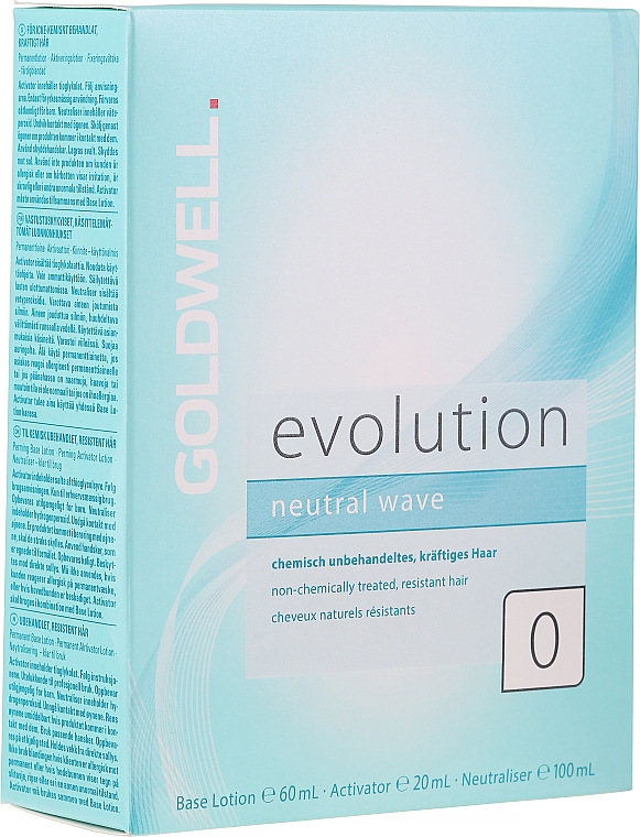 Набор для химической завивки густых волос - Goldwell Evolution Neutral Wave 0 Set — фото N1