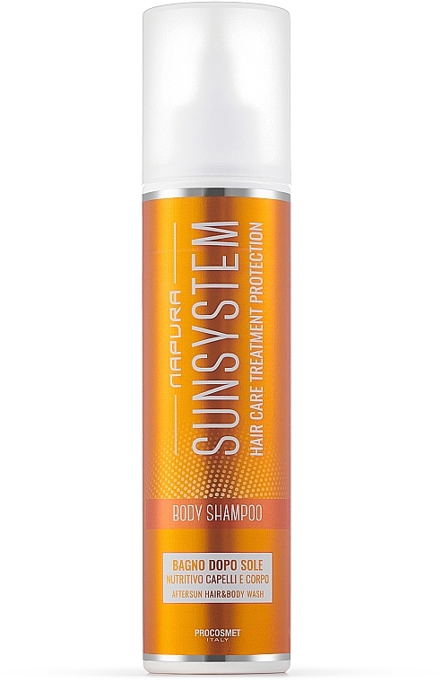 Увлажняющий шампунь для волос и тела после солнца - Napura Sun System Body Shampoo