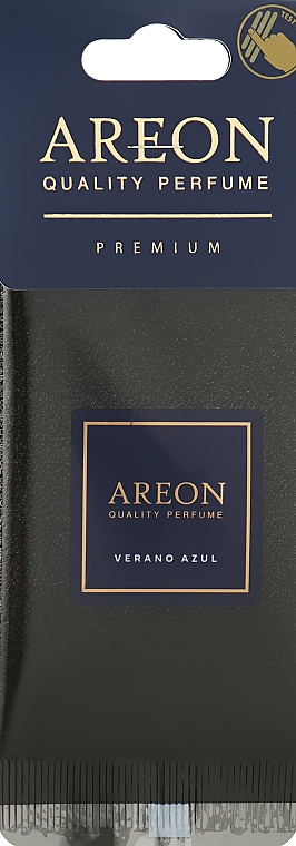 Ароматизатор для автомобіля "Верано Азул" - Areon Mon Premium Verano Azul — фото N1