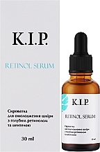 Сироватка для омолодження шкіри "З голубим ретинолом та центелою" - K.I.P. Retinol Serum — фото N2