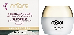 Активний крем з колагеном Мертвого моря - More Beauty Dead Sea Collagen Active Cream — фото N2