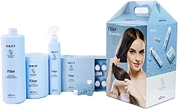 Духи, Парфюмерия, косметика Набор - Kaaral Purify Filler Wonder Box (sch/1000ml + spr/300ml + mask/1000ml + lot/12x10ml)