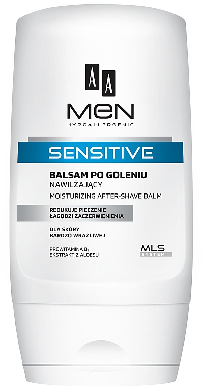 Бальзам після гоління  - AA Cosmetics Men Sensitive Moisturizing After-Shave Balm — фото N2