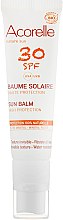 Сонцезахисний бальзам для обличчя - Acorelle Sun Balm High Protection SPF30 — фото N2