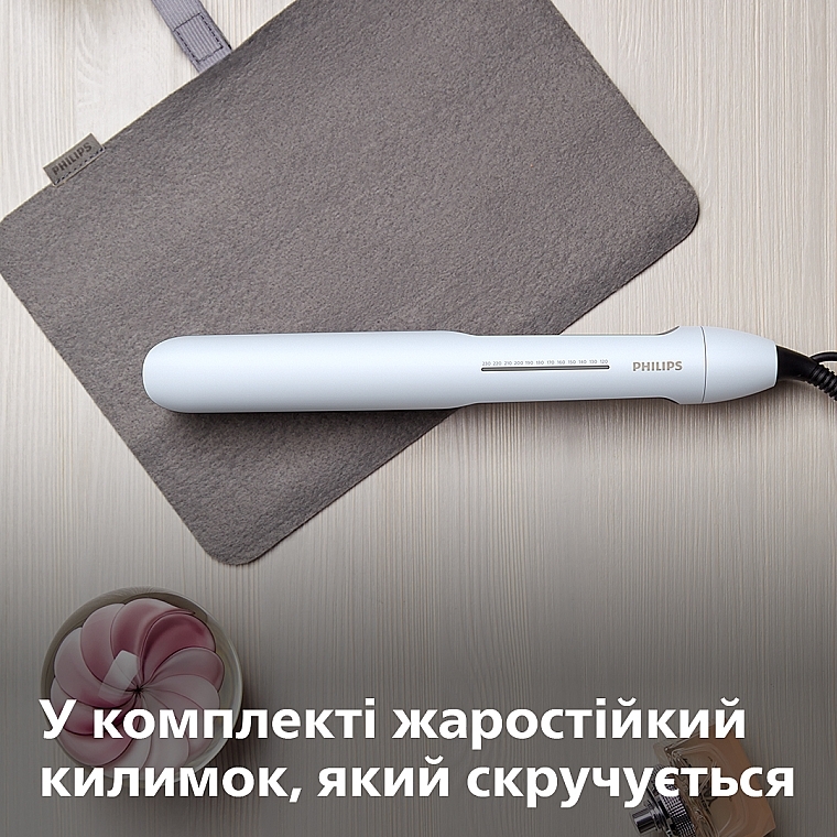 Стайлер для волос, голубой - Philips Straightener Series 5000 BHS520/00 — фото N12