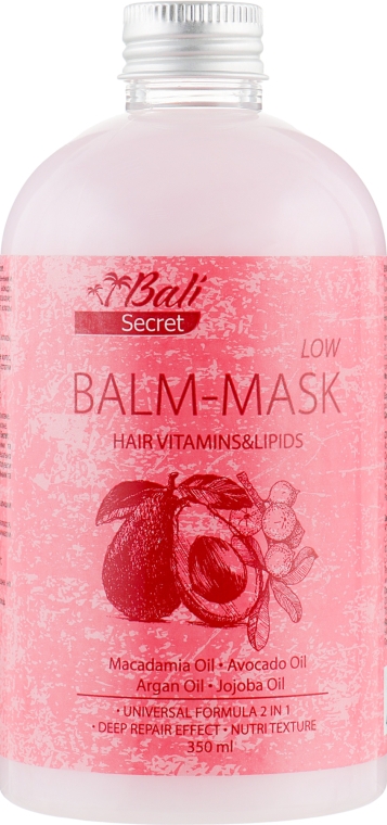 Универсальная бальзам-маска по уходу за волосами - Bali Secret Hair Vitamin&Lipids Balm-mask