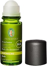 Роликовий дезодорант "Імбрир і лайм" - Primavera Fresh Deodorant with Ginger and Lime — фото N2