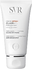 Захисний крем проти пігментних плям - SVR Clairial SPF50+ Cream Very High Anti-Brown Spot — фото N2