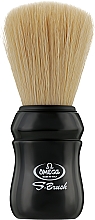 Парфумерія, косметика Помазок для гоління з поліестеру, чорний - Omega S-Brush Fiber Shaving Brush