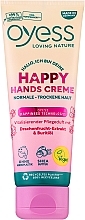 Бальзам для рук з фруктовим ароматом, що бадьорить - Oyess Happy Hands Creme — фото N1