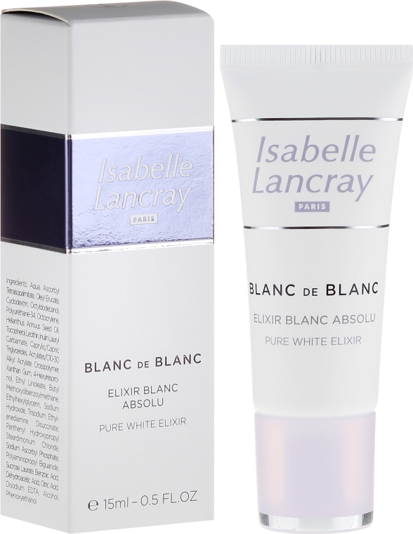 Освітлювальна сироватка - Isabelle Lancray Blanc De Blanc Pure White Elixir — фото N1