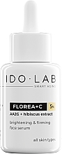 Парфумерія, косметика Освітлювальна сироватка для обличчя - Idolab Florea + C 5% Brightening And Firming Face Serum
