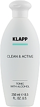 УЦЕНКА Тоник для лица - Klapp Clean & Active Tonic with Alcohol * — фото N6