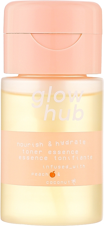 Тонер-есенція для живлення шкіри - Glow Hub Nourish & Hydrate Toner Essence — фото N1