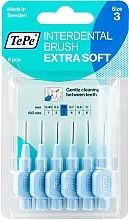 Набір міжзубних йоржиків "Extra Soft", 0.6 мм - TePe Interdental Brush Extra Soft Size 3 — фото N1