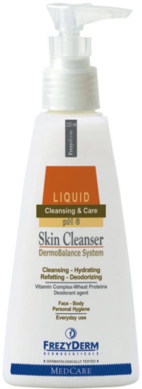 Мягкое очищающее средство для лица и тела - Frezyderm Liquid Skin Cleanser — фото N1