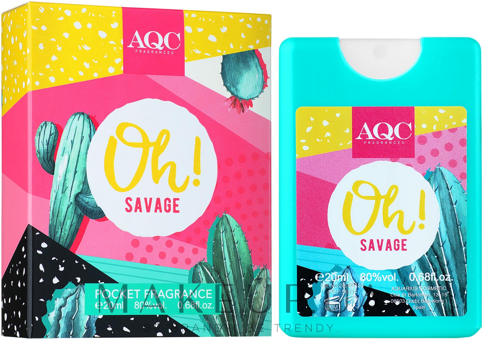 AQC Fragrances Oh Savages - Парфумована вода — фото 20ml