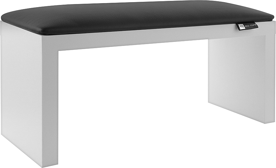Підставка манікюрна на ніжках, біла з чорним, 320х110х160 мм - Eco Stand Wood — фото N1