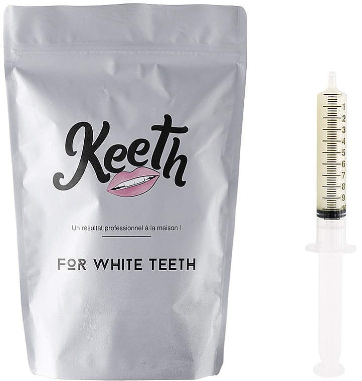 Набір змінних картриджів для відбілювання зубів "Кокос" - Keeth Coconut Refill Pack — фото N1