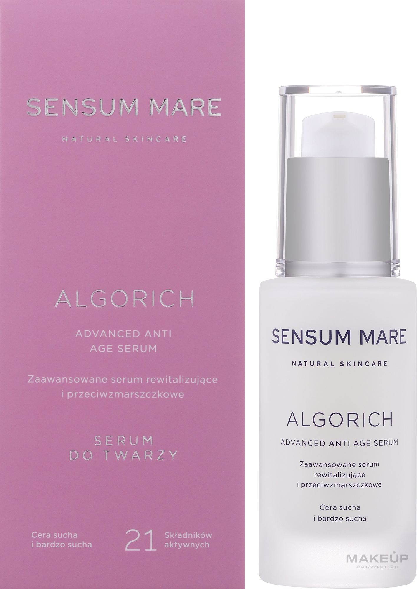 Відновлювальна сироватка для обличчя - Sensum Mare Algorich Advanced Anti Age Serum — фото 35ml