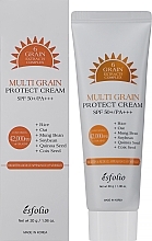 Солнцезащитный крем с экстрактами злаковых - Esfolio Multi Grain Sun Cream SPF 50+/PA+++ — фото N2