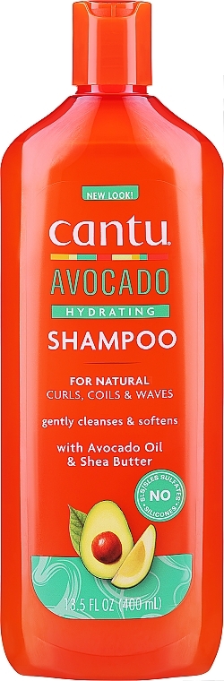 Зволожувальний шампунь  - Cantu Avocado Hydrating Shampoo — фото N2