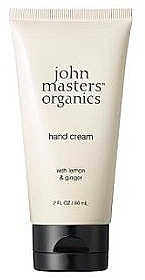 Крем для рук із лимоном та імбиром - John Masters Organics Hand Cream With Lemon & Ginger — фото N1