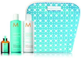 Парфумерія, косметика Набір - MoroccanOil (sh/250ml + cond/250ml + treatment/25ml + bag)