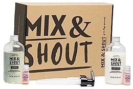 Набір для кучерявого волосся - Mix & Shout Strengthening (sham/250ml + condit/250ml + ampoul/2x5ml) — фото N1