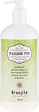 Парфумерія, косметика Молочко для масажу "Алое вера" - Oranjito Massage Pro Aloe Vera Massage Body Milk
