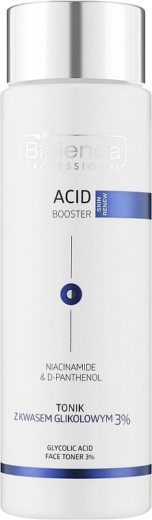 Тонік для обличчя з гліколевою кислотою 3% - Bielenda Professional Acid Booster Tonic — фото N1
