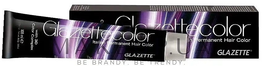 УЦЕНКА Краска-уход для волос - Itely Hairfashion Glazette Color Permanent Hair Color * — фото N1